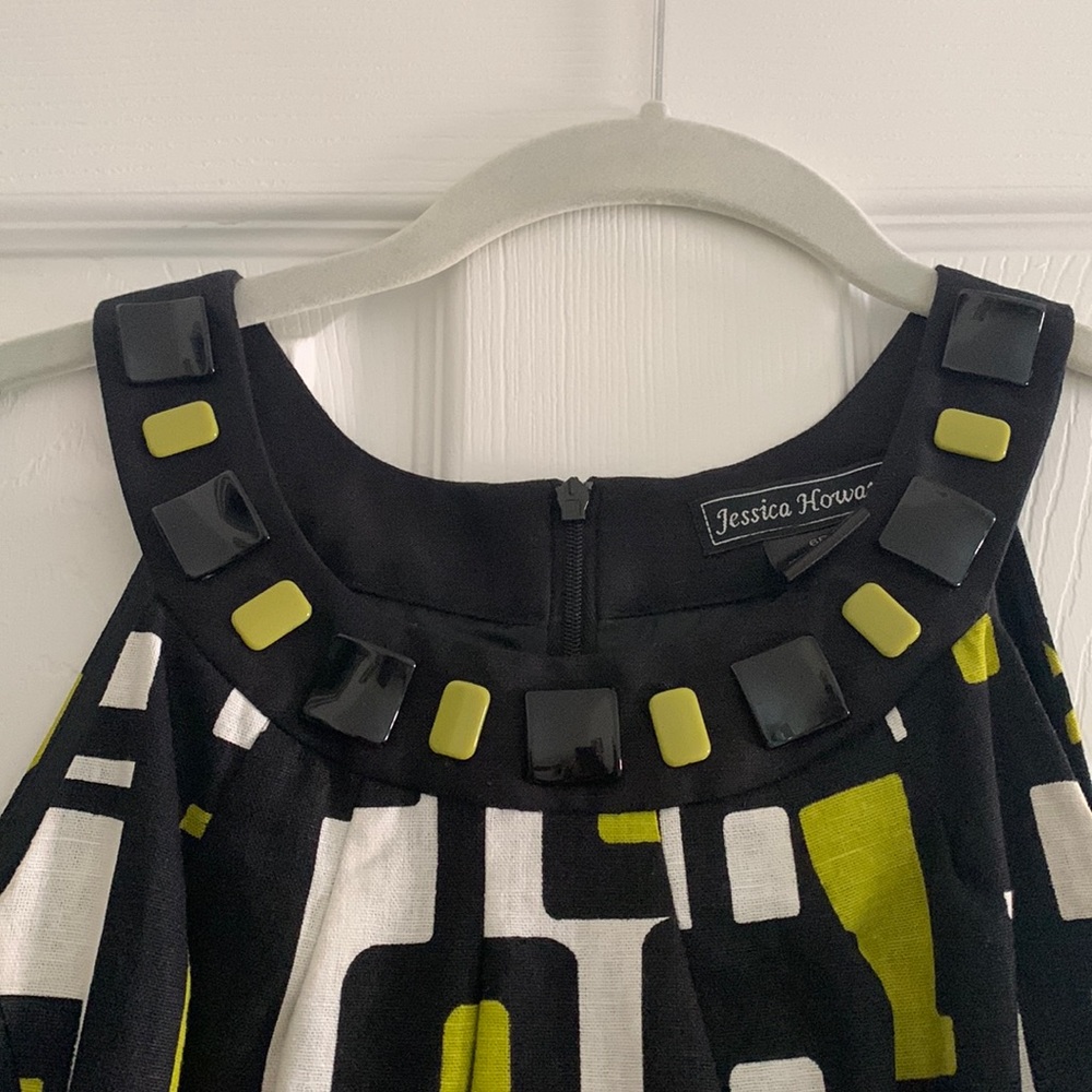 Multi colored Jessica Howard dress in excellent condition